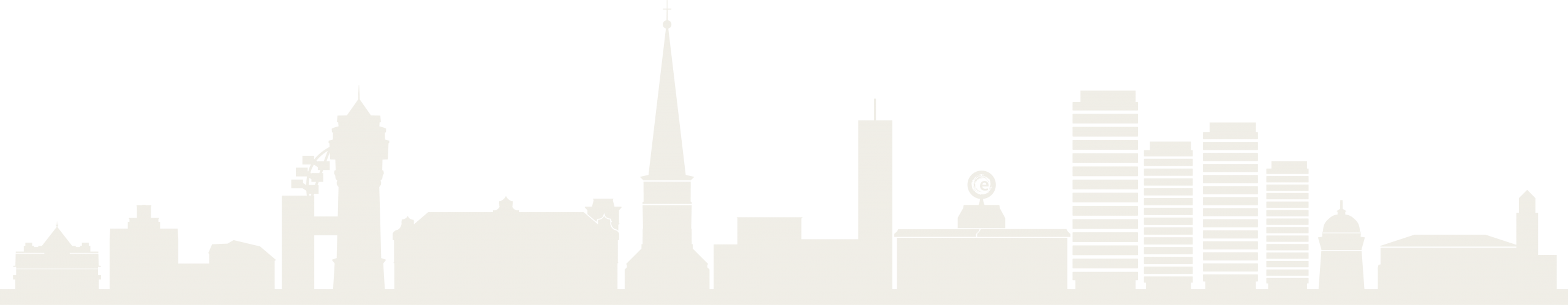 Grafik der Mülheimer Skyline